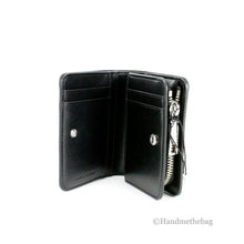Load image into Gallery viewer, Marc Jacobs Mini Black Leather Compact Coin Pouch Wallet ITDinos®

