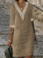 Load image into Gallery viewer, YZ1224 Women&#39;s Casual Loose Dress for Fall/Winter
