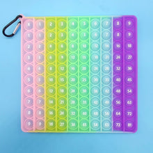 Load image into Gallery viewer, Cognitive Toy for Kids - Rainbow Multiplication Focus ITDinos®
