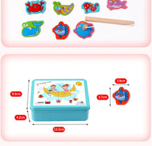 Load image into Gallery viewer, Magnetic Fishing Toy Set for Kids - Wooden Educational Game ITDinos®
