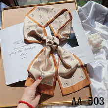 Load image into Gallery viewer, Chic Long Silk Scarf for Women - Versatile Spring Accessory
