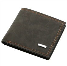 Load image into Gallery viewer, Men&#39;s PU Leather Short Wallet ITDinos®
