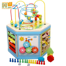 Load image into Gallery viewer, Large Wooden Multifunctional Educational Bead Box Toy ITDinos®
