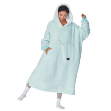 Load image into Gallery viewer, Catalonia Oversized Blanket Hoodie Sweatshirt Full Body Comfortable Sherpa Lounging Pullover for Adults Gift for Women ITDinos®
