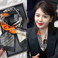 Load image into Gallery viewer, Chic Long Silk Scarf for Women - Versatile Spring Accessory
