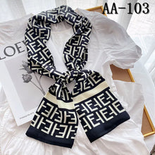 Load image into Gallery viewer, Chic Long Silk Scarf for Women - Versatile Spring Accessory
