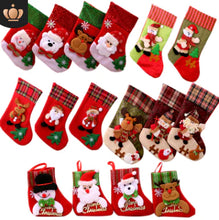 Load image into Gallery viewer, Christmas Decorations: Santa Stockings &amp; Tree Ornaments ITDinos®
