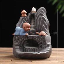 Load image into Gallery viewer, Creative Incense Burner with Monk and Turtle Design ITDinos®
