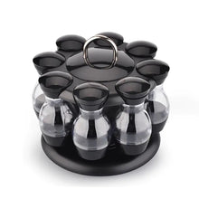 Load image into Gallery viewer, Double-Layer Rotating Spice Rack for Kitchen Use ITDinos®
