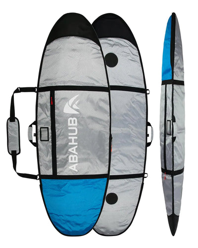 Abahub Premium 70 x 24 Surfboard Travel Bag Foam Padded Surf Board Cover Mini Mal Funboard Carry Bags for Surfing Outdoor Airplane Car Truck Blue ITDinos®