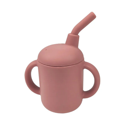 Baby Solid Color Silicone Water Cup ITDinos®