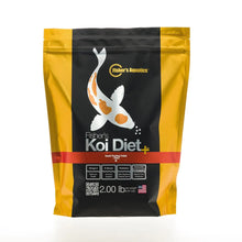 Load image into Gallery viewer, Fishers Aquatics Koi Fish Food 2.0 lb - Koi Diet Small 3mm Floating Pellets Fish Food for Ponds Koi Food Fall Spring Summer Winter Goldfish Food
