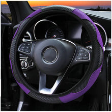 Lade das Bild in den Galerie-Viewer, Carbon Fiber Car Steering Wheel Cover ITDinos®
