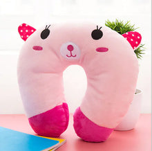 Load image into Gallery viewer, Kids’ Cartoon Travel Neck Pillow
