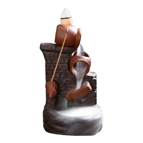 Ceramic Incense Burner with Creative Design (Home Decor) ITDinos®