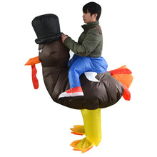 Load image into Gallery viewer, Inflatable Turkey Costume for Christmas and Thanksgiving ITDinos®
