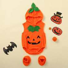 Load image into Gallery viewer, Baby Halloween Pumpkin Costume
