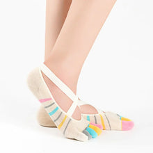Load image into Gallery viewer, Non-Slip Cotton Silicone Boat Socks
