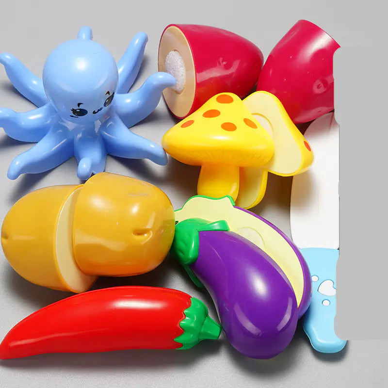Fruit Cutting Toy Set for Kids - Kitchen Playset ITDinos®