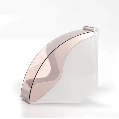 Cone Coffee Filter Paper Holder Box Espresso Puck Coffee Mesh Screen Pour Over Coffee Filter Storage Container (Filter Paper Holder White L) ITDinos®