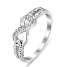 Load image into Gallery viewer, Creative Diamond-Inlaid Infinity Ring for Women ITDinos®
