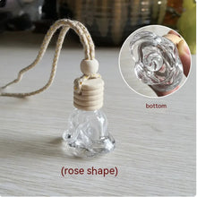Lade das Bild in den Galerie-Viewer, Hanging Glass Car Perfume Bottle Rearview Mirror Pendant ITDinos®
