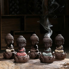Load image into Gallery viewer, Ceramic Incense Burner with Lotus Tower Design ITDinos®
