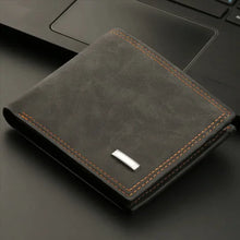 Load image into Gallery viewer, Men&#39;s PU Leather Short Wallet ITDinos®
