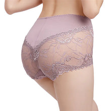 Lade das Bild in den Galerie-Viewer, Mid-High Waist Lace Seamless Hip-Lifting Briefs
