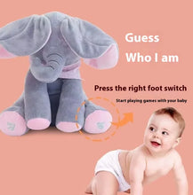 Load image into Gallery viewer, Early Education Singing Elephant Plush Toy for Children ITDinos®
