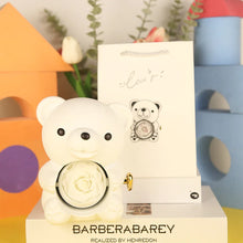 Load image into Gallery viewer, Eternal Rose Teddy Bear Jewelry Gift Box with Necklace ITDinos®
