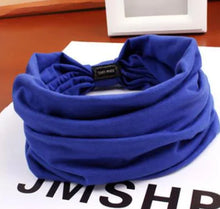 Load image into Gallery viewer, Exaggerated Wide Headband in Solid Cotton Fabric
