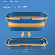 Load image into Gallery viewer, Large Durable Folding Mop Bucket with Wheels and Handles ITDinos®
