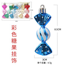 Load image into Gallery viewer, Colorful Small Candy Christmas Tree Ornaments Gift Box ITDinos®
