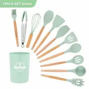 Load image into Gallery viewer, 12pcs Umite Chef Silicone Cooking Utensil Set with Holder ITDinos®
