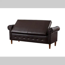 Load image into Gallery viewer, Brown Multifunctional Storage Rectangular Sofa Stool ITDinos®
