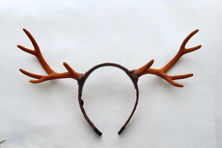 Deer Antler Headband Hair Clip for Women in Hanfu Style