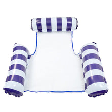 Load image into Gallery viewer, Inflatable Stripe Lounge Float with Three Tubes ITDinos®
