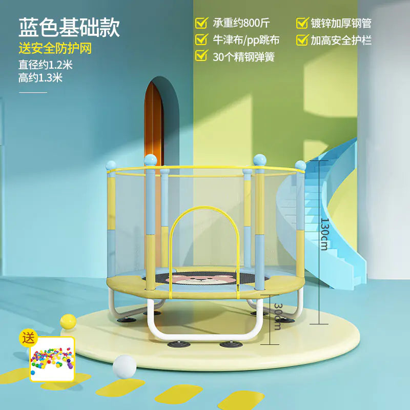 Home Safe Kids Trampoline with Enclosure