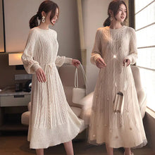 Load image into Gallery viewer, Long Knit Dress for Women - Autumn/Winter Style ITDinos®

