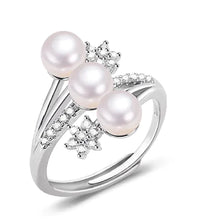Load image into Gallery viewer, Freshwater Pearl Copper and Gold Plated Ring ITDinos®
