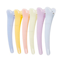 Lade das Bild in den Galerie-Viewer, Colorful Plastic Duckbill Hair Clips (Korean Style)
