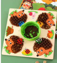 Load image into Gallery viewer, Wooden Educational Hedgehog Stacking Game for Kids ITDinos®
