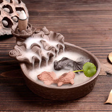 Lade das Bild in den Galerie-Viewer, Purple Sand Backflow Incense Burner Decorative Piece ITDinos®
