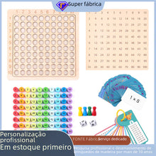 Load image into Gallery viewer, Colorful 99 Multiplication Table for Kids Learning ITDinos®
