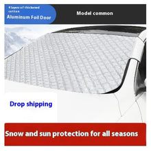 Lade das Bild in den Galerie-Viewer, Car Windshield Snow Cover With Thickened Fabric ITDinos®
