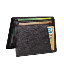 Load image into Gallery viewer, Slim Leather Credit Card Wallet ITDinos®
