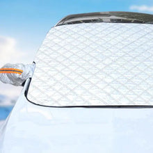 Lade das Bild in den Galerie-Viewer, Magnetic Snow Cover for Windshield with Reflective Strips ITDinos®
