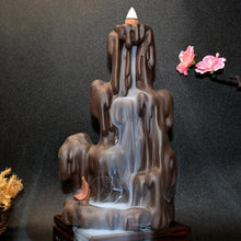 Load image into Gallery viewer, Purple Sand Ceramic Backflow Incense Burner (Large) ITDinos®
