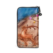 Load image into Gallery viewer, First Layer Cowhide Long Zip Wallet ITDinos®
